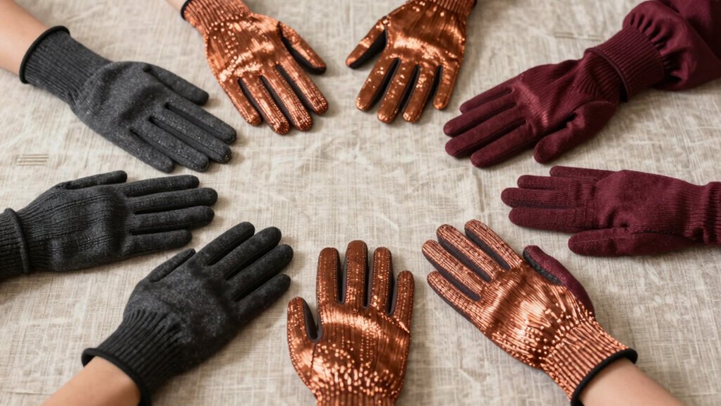 copper infused arthritis grounding gloves 2026