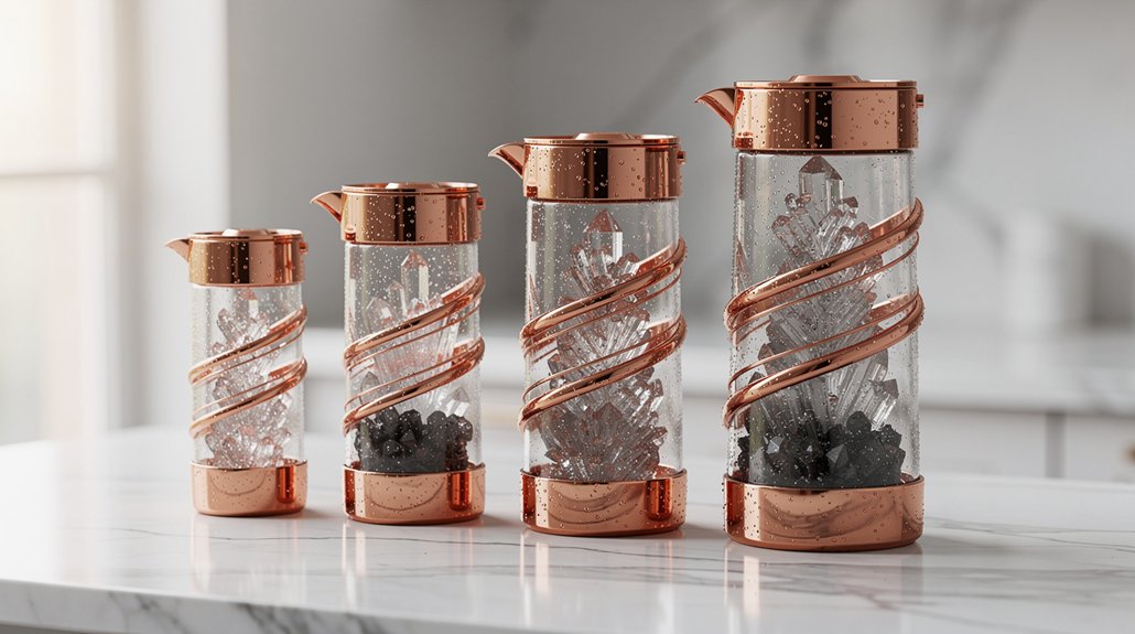 grounding copper infused pitchers