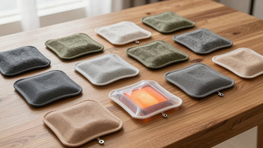 grounding infrared heating pads