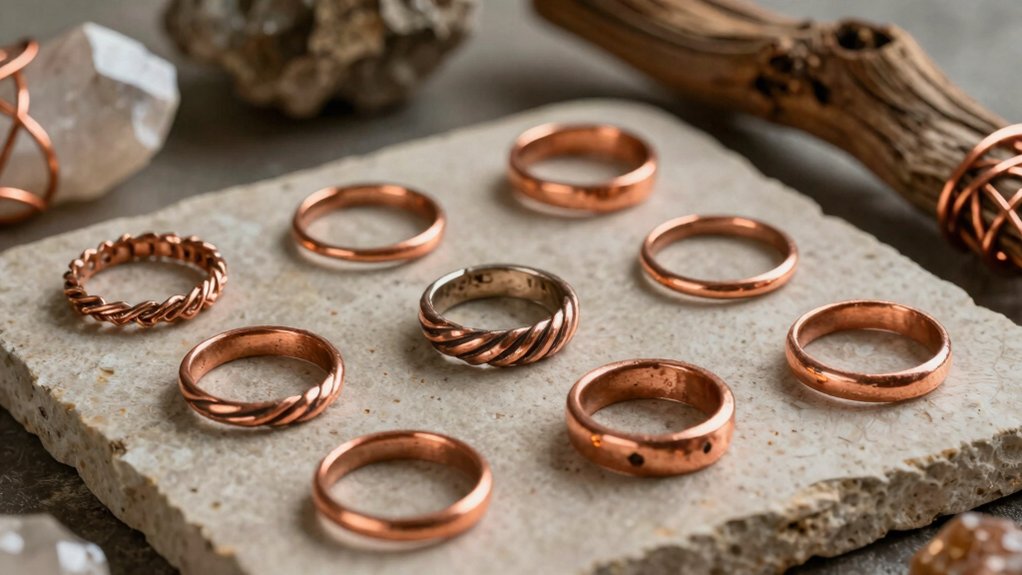 top 10 earthing copper rings