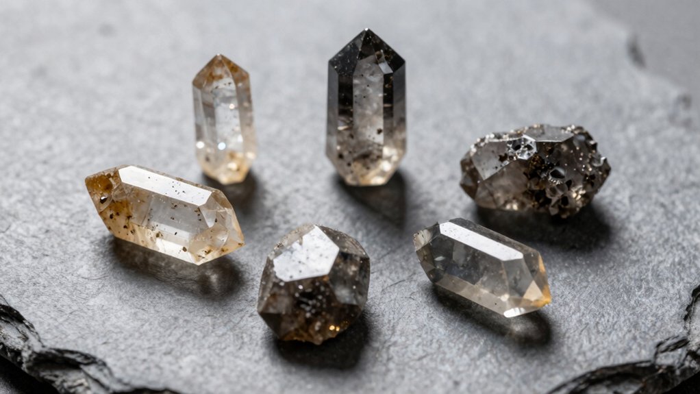 top smoky quartz grounding crystals